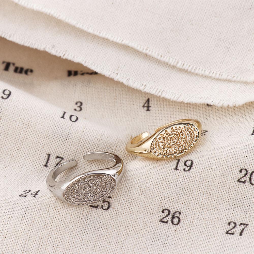 Minimalist Sun Moon Pattern Ri - огляд і ціна Korean Women Lifestyle