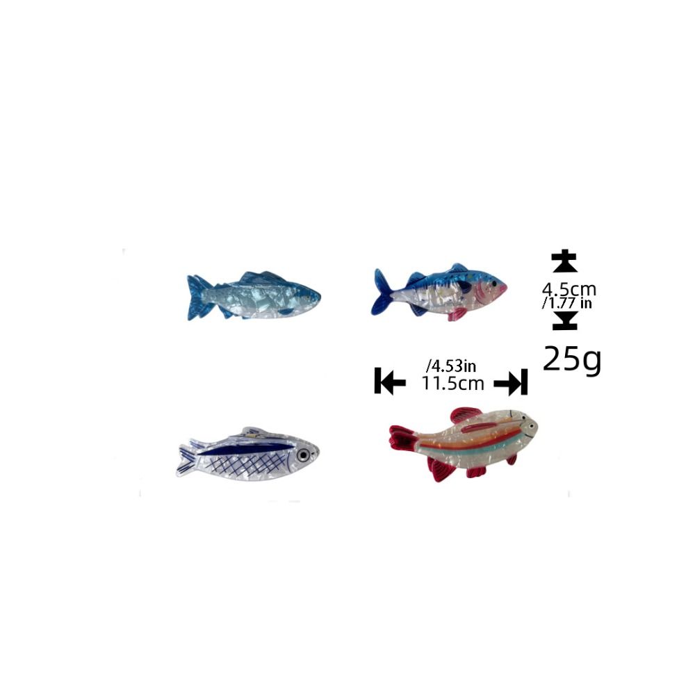 4Pcs Hairpin Ocean Animal Hair - огляд і ціна Korean Women Lifestyle